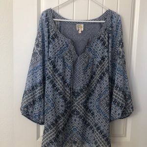Fig and Flower blouse
